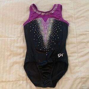 ❤️SOLD❤️AS Sparkly GK leotard Adult Small